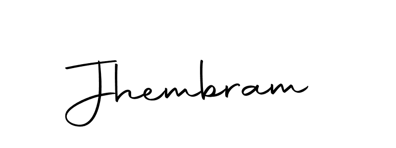 Also we have Jhembram name is the best signature style. Create professional handwritten signature collection using Autography-DOLnW autograph style. Jhembram signature style 10 images and pictures png