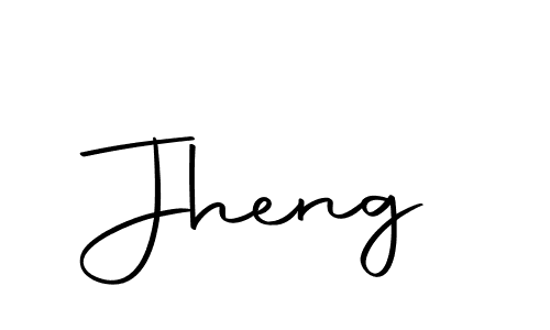 Jheng stylish signature style. Best Handwritten Sign (Autography-DOLnW) for my name. Handwritten Signature Collection Ideas for my name Jheng. Jheng signature style 10 images and pictures png