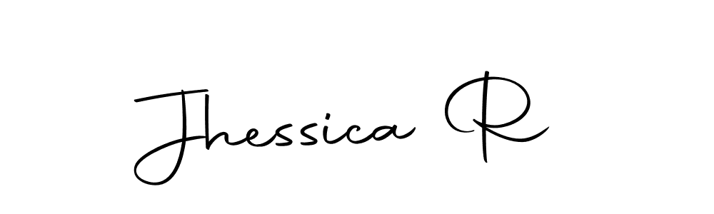 The best way (Autography-DOLnW) to make a short signature is to pick only two or three words in your name. The name Jhessica R include a total of six letters. For converting this name. Jhessica R signature style 10 images and pictures png