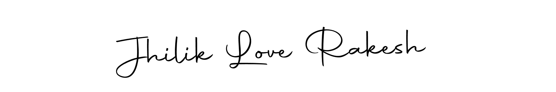 How to make Jhilik Love Rakesh signature? Autography-DOLnW is a professional autograph style. Create handwritten signature for Jhilik Love Rakesh name. Jhilik Love Rakesh signature style 10 images and pictures png