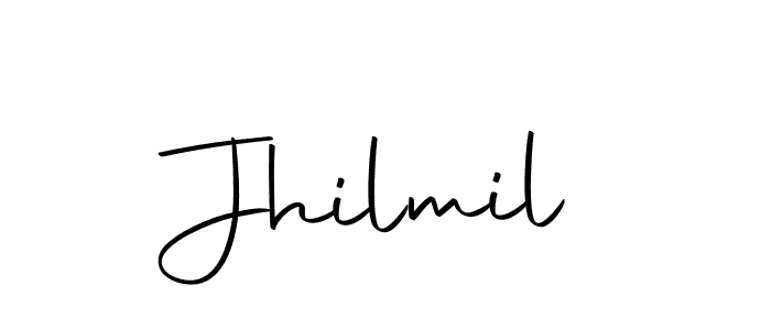 if you are searching for the best signature style for your name Jhilmil. so please give up your signature search. here we have designed multiple signature styles  using Autography-DOLnW. Jhilmil signature style 10 images and pictures png