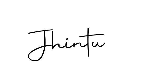 Similarly Autography-DOLnW is the best handwritten signature design. Signature creator online .You can use it as an online autograph creator for name Jhintu. Jhintu signature style 10 images and pictures png