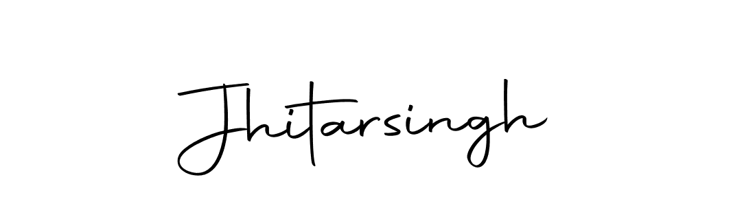 Design your own signature with our free online signature maker. With this signature software, you can create a handwritten (Autography-DOLnW) signature for name Jhitarsingh. Jhitarsingh signature style 10 images and pictures png