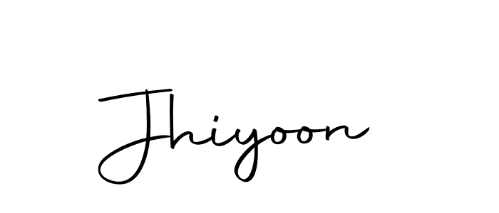 You should practise on your own different ways (Autography-DOLnW) to write your name (Jhiyoon) in signature. don't let someone else do it for you. Jhiyoon signature style 10 images and pictures png