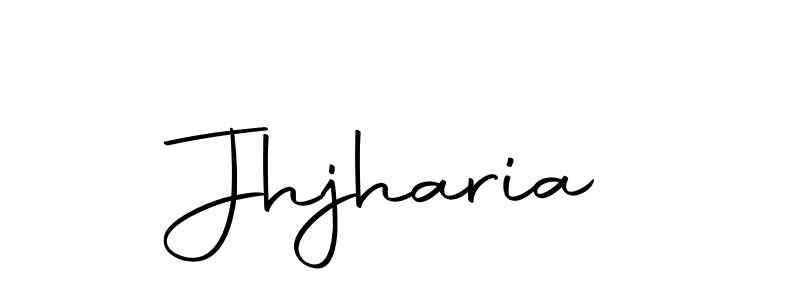 Make a beautiful signature design for name Jhjharia. With this signature (Autography-DOLnW) style, you can create a handwritten signature for free. Jhjharia signature style 10 images and pictures png