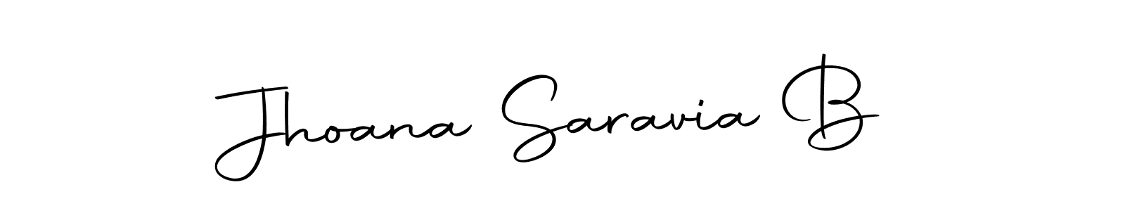 Once you've used our free online signature maker to create your best signature Autography-DOLnW style, it's time to enjoy all of the benefits that Jhoana Saravia B name signing documents. Jhoana Saravia B signature style 10 images and pictures png