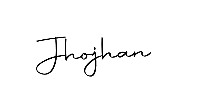 You should practise on your own different ways (Autography-DOLnW) to write your name (Jhojhan) in signature. don't let someone else do it for you. Jhojhan signature style 10 images and pictures png