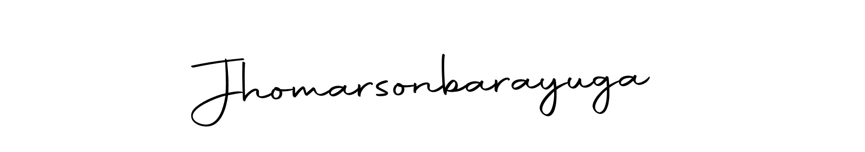 Also we have Jhomarsonbarayuga name is the best signature style. Create professional handwritten signature collection using Autography-DOLnW autograph style. Jhomarsonbarayuga signature style 10 images and pictures png