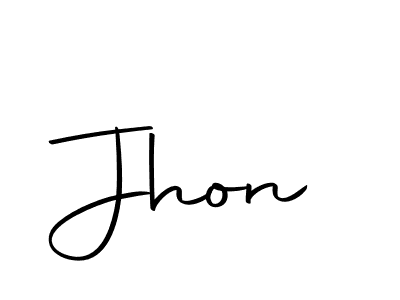 How to make Jhon signature? Autography-DOLnW is a professional autograph style. Create handwritten signature for Jhon name. Jhon signature style 10 images and pictures png