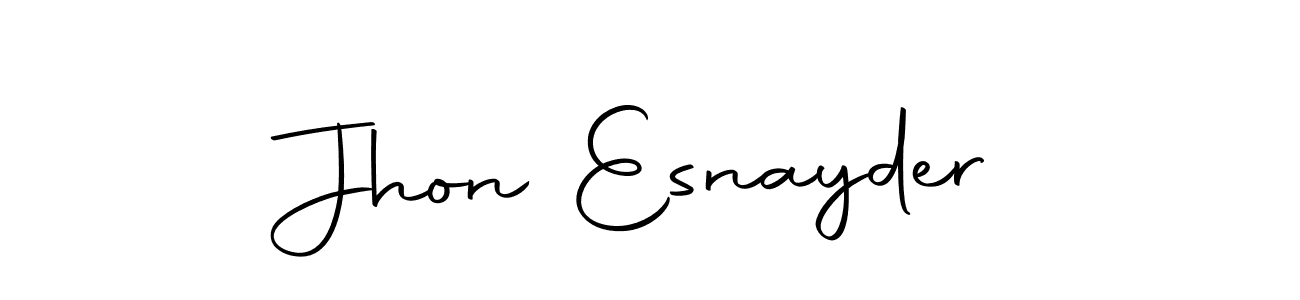 Once you've used our free online signature maker to create your best signature Autography-DOLnW style, it's time to enjoy all of the benefits that Jhon Esnayder name signing documents. Jhon Esnayder signature style 10 images and pictures png