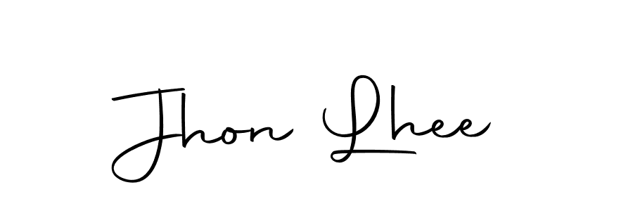Also we have Jhon Lhee name is the best signature style. Create professional handwritten signature collection using Autography-DOLnW autograph style. Jhon Lhee signature style 10 images and pictures png