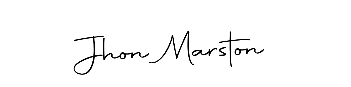 Similarly Autography-DOLnW is the best handwritten signature design. Signature creator online .You can use it as an online autograph creator for name Jhon Marston. Jhon Marston signature style 10 images and pictures png