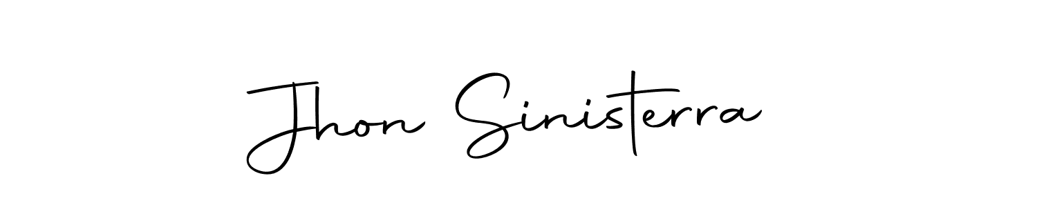 The best way (Autography-DOLnW) to make a short signature is to pick only two or three words in your name. The name Jhon Sinisterra include a total of six letters. For converting this name. Jhon Sinisterra signature style 10 images and pictures png