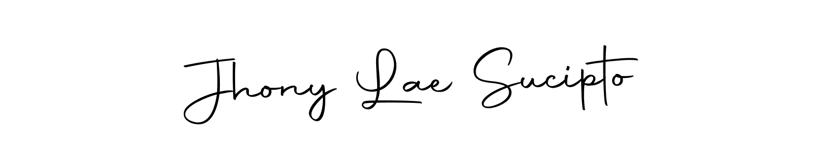 You should practise on your own different ways (Autography-DOLnW) to write your name (Jhony Lae Sucipto) in signature. don't let someone else do it for you. Jhony Lae Sucipto signature style 10 images and pictures png