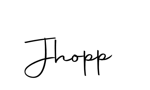 Also we have Jhopp name is the best signature style. Create professional handwritten signature collection using Autography-DOLnW autograph style. Jhopp signature style 10 images and pictures png