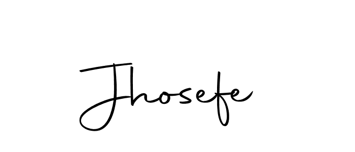 Make a beautiful signature design for name Jhosefe. With this signature (Autography-DOLnW) style, you can create a handwritten signature for free. Jhosefe signature style 10 images and pictures png