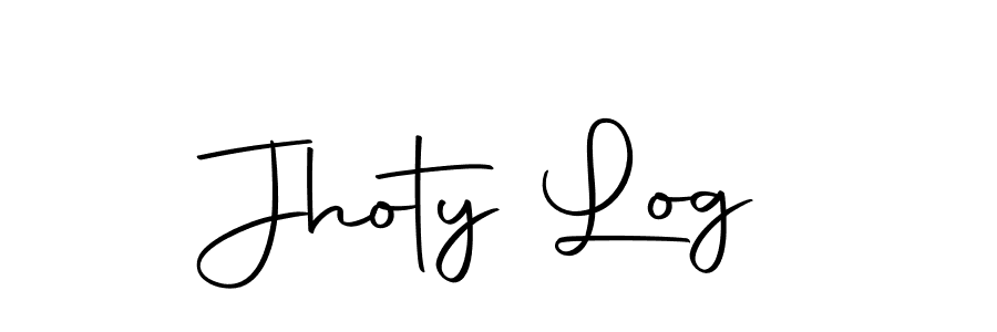 Make a beautiful signature design for name Jhoty Log. With this signature (Autography-DOLnW) style, you can create a handwritten signature for free. Jhoty Log signature style 10 images and pictures png