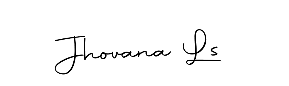 Also You can easily find your signature by using the search form. We will create Jhovana Ls name handwritten signature images for you free of cost using Autography-DOLnW sign style. Jhovana Ls signature style 10 images and pictures png