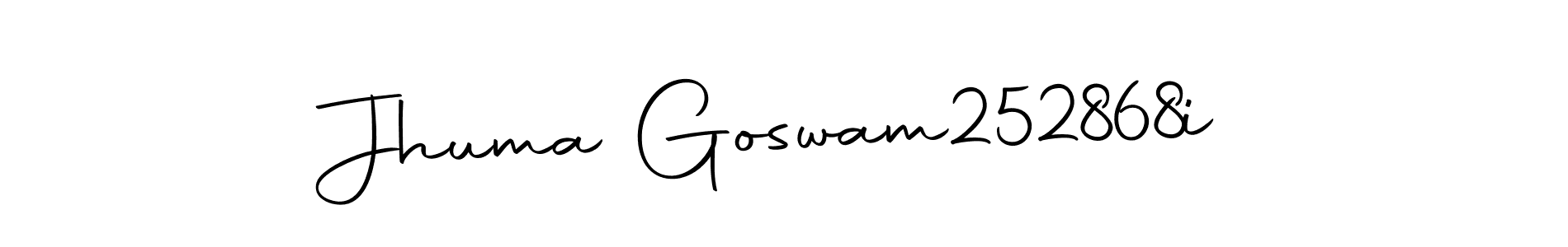 Also You can easily find your signature by using the search form. We will create Jhuma Goswam252868i name handwritten signature images for you free of cost using Autography-DOLnW sign style. Jhuma Goswam252868i signature style 10 images and pictures png