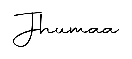 Get an exclusive digital autograph for Jhumaa. The Autography-DOLnW typeface captures the charm of real penmanship on paper. Jhumaa signature style 10 images and pictures png