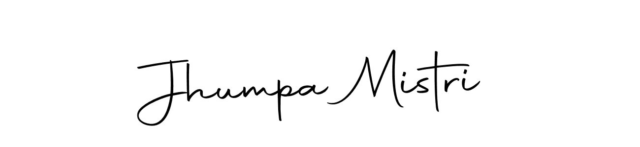 Make a short Jhumpa Mistri signature style. Manage your documents anywhere anytime using Autography-DOLnW. Create and add eSignatures, submit forms, share and send files easily. Jhumpa Mistri signature style 10 images and pictures png