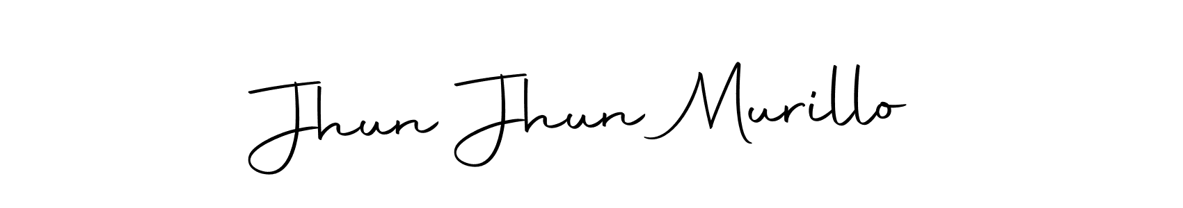 It looks lik you need a new signature style for name Jhun Jhun Murillo. Design unique handwritten (Autography-DOLnW) signature with our free signature maker in just a few clicks. Jhun Jhun Murillo signature style 10 images and pictures png