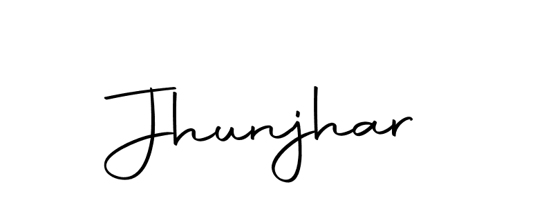 How to make Jhunjhar name signature. Use Autography-DOLnW style for creating short signs online. This is the latest handwritten sign. Jhunjhar signature style 10 images and pictures png