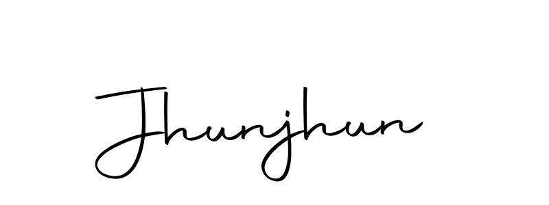 Also we have Jhunjhun name is the best signature style. Create professional handwritten signature collection using Autography-DOLnW autograph style. Jhunjhun signature style 10 images and pictures png