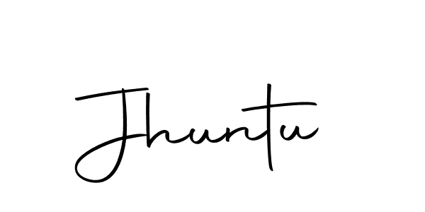 How to make Jhuntu name signature. Use Autography-DOLnW style for creating short signs online. This is the latest handwritten sign. Jhuntu signature style 10 images and pictures png