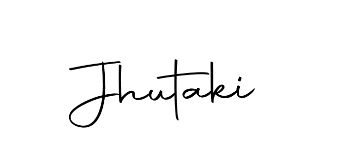 How to make Jhutaki signature? Autography-DOLnW is a professional autograph style. Create handwritten signature for Jhutaki name. Jhutaki signature style 10 images and pictures png
