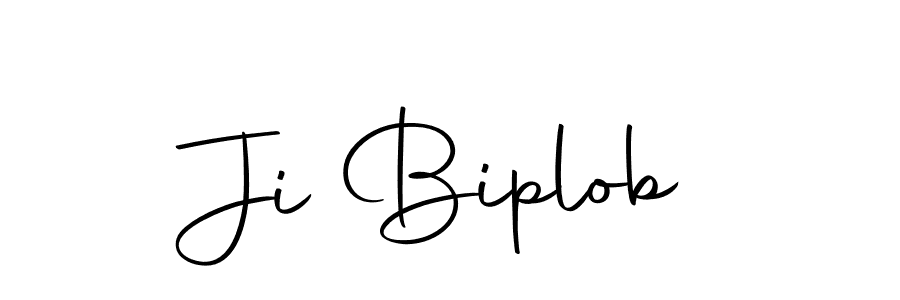 The best way (Autography-DOLnW) to make a short signature is to pick only two or three words in your name. The name Ji Biplob include a total of six letters. For converting this name. Ji Biplob signature style 10 images and pictures png