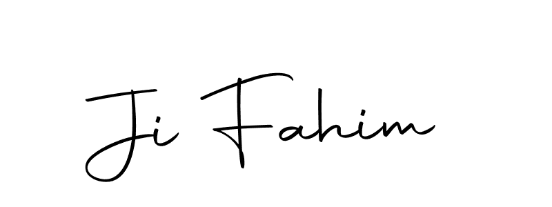 Here are the top 10 professional signature styles for the name Ji Fahim. These are the best autograph styles you can use for your name. Ji Fahim signature style 10 images and pictures png