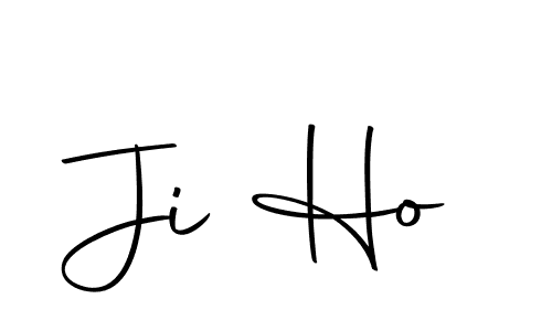Make a beautiful signature design for name Ji Ho. With this signature (Autography-DOLnW) style, you can create a handwritten signature for free. Ji Ho signature style 10 images and pictures png