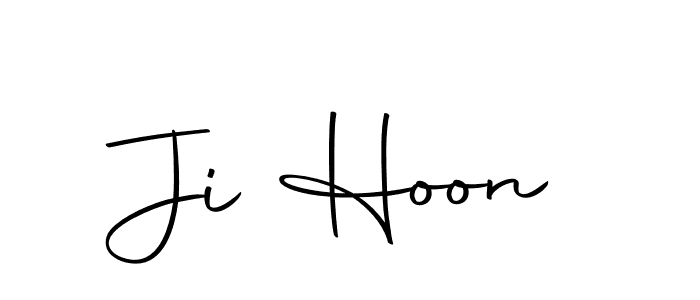 You can use this online signature creator to create a handwritten signature for the name Ji Hoon. This is the best online autograph maker. Ji Hoon signature style 10 images and pictures png