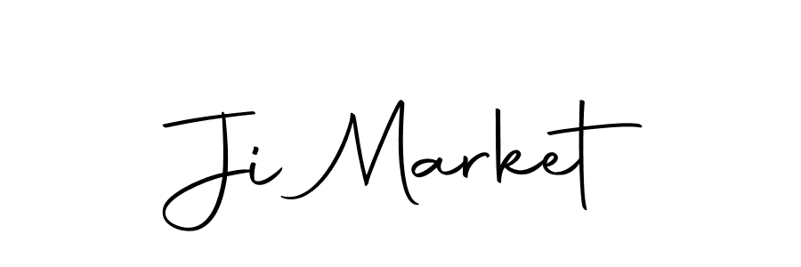 Create a beautiful signature design for name Ji Market. With this signature (Autography-DOLnW) fonts, you can make a handwritten signature for free. Ji Market signature style 10 images and pictures png