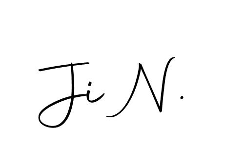 Make a beautiful signature design for name Ji N.. With this signature (Autography-DOLnW) style, you can create a handwritten signature for free. Ji N. signature style 10 images and pictures png