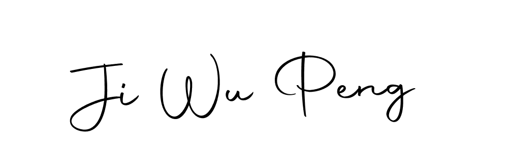 This is the best signature style for the Ji Wu Peng name. Also you like these signature font (Autography-DOLnW). Mix name signature. Ji Wu Peng signature style 10 images and pictures png