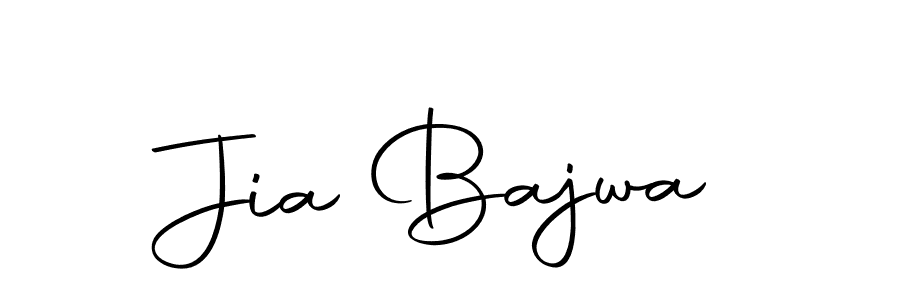 Make a beautiful signature design for name Jia Bajwa. Use this online signature maker to create a handwritten signature for free. Jia Bajwa signature style 10 images and pictures png