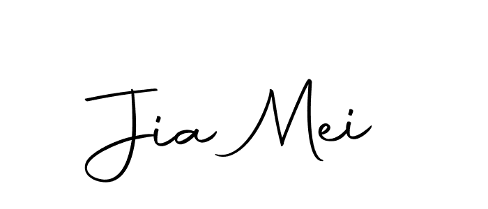 Make a beautiful signature design for name Jia Mei. With this signature (Autography-DOLnW) style, you can create a handwritten signature for free. Jia Mei signature style 10 images and pictures png