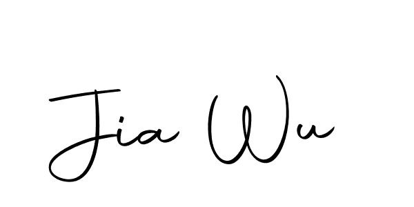 The best way (Autography-DOLnW) to make a short signature is to pick only two or three words in your name. The name Jia Wu include a total of six letters. For converting this name. Jia Wu signature style 10 images and pictures png