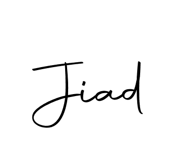 Jiad stylish signature style. Best Handwritten Sign (Autography-DOLnW) for my name. Handwritten Signature Collection Ideas for my name Jiad. Jiad signature style 10 images and pictures png