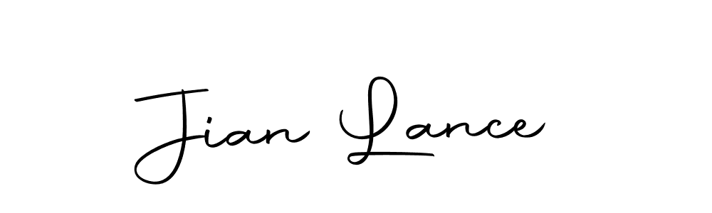 Make a beautiful signature design for name Jian Lance. Use this online signature maker to create a handwritten signature for free. Jian Lance signature style 10 images and pictures png