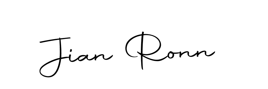 You can use this online signature creator to create a handwritten signature for the name Jian Ronn. This is the best online autograph maker. Jian Ronn signature style 10 images and pictures png