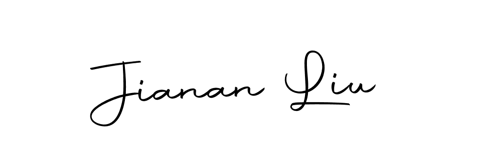 This is the best signature style for the Jianan Liu name. Also you like these signature font (Autography-DOLnW). Mix name signature. Jianan Liu signature style 10 images and pictures png