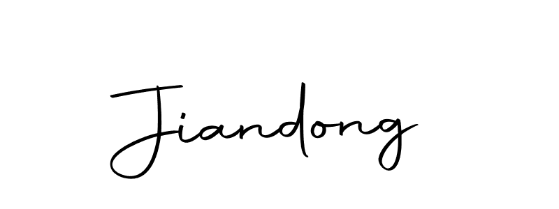 Also we have Jiandong name is the best signature style. Create professional handwritten signature collection using Autography-DOLnW autograph style. Jiandong signature style 10 images and pictures png