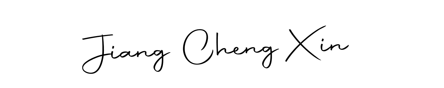 The best way (Autography-DOLnW) to make a short signature is to pick only two or three words in your name. The name Jiang Cheng Xin include a total of six letters. For converting this name. Jiang Cheng Xin signature style 10 images and pictures png