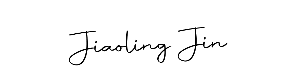 You can use this online signature creator to create a handwritten signature for the name Jiaoling Jin. This is the best online autograph maker. Jiaoling Jin signature style 10 images and pictures png