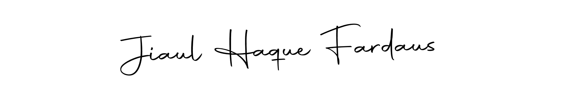 Use a signature maker to create a handwritten signature online. With this signature software, you can design (Autography-DOLnW) your own signature for name Jiaul Haque Fardaus. Jiaul Haque Fardaus signature style 10 images and pictures png