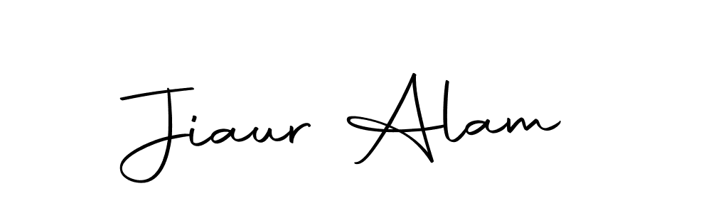 Use a signature maker to create a handwritten signature online. With this signature software, you can design (Autography-DOLnW) your own signature for name Jiaur Alam. Jiaur Alam signature style 10 images and pictures png