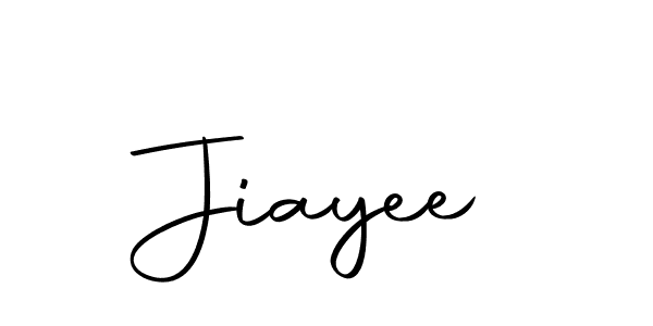 How to make Jiayee name signature. Use Autography-DOLnW style for creating short signs online. This is the latest handwritten sign. Jiayee signature style 10 images and pictures png